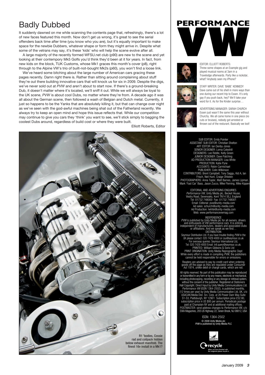 Performance VW Preview Pages