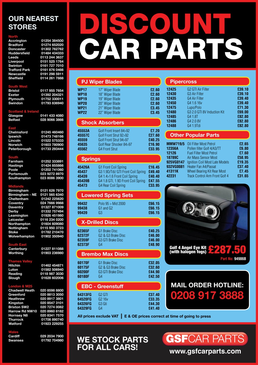 Performance VW Preview Pages