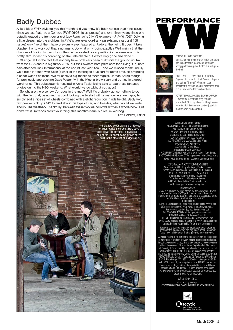 Performance VW Preview Pages