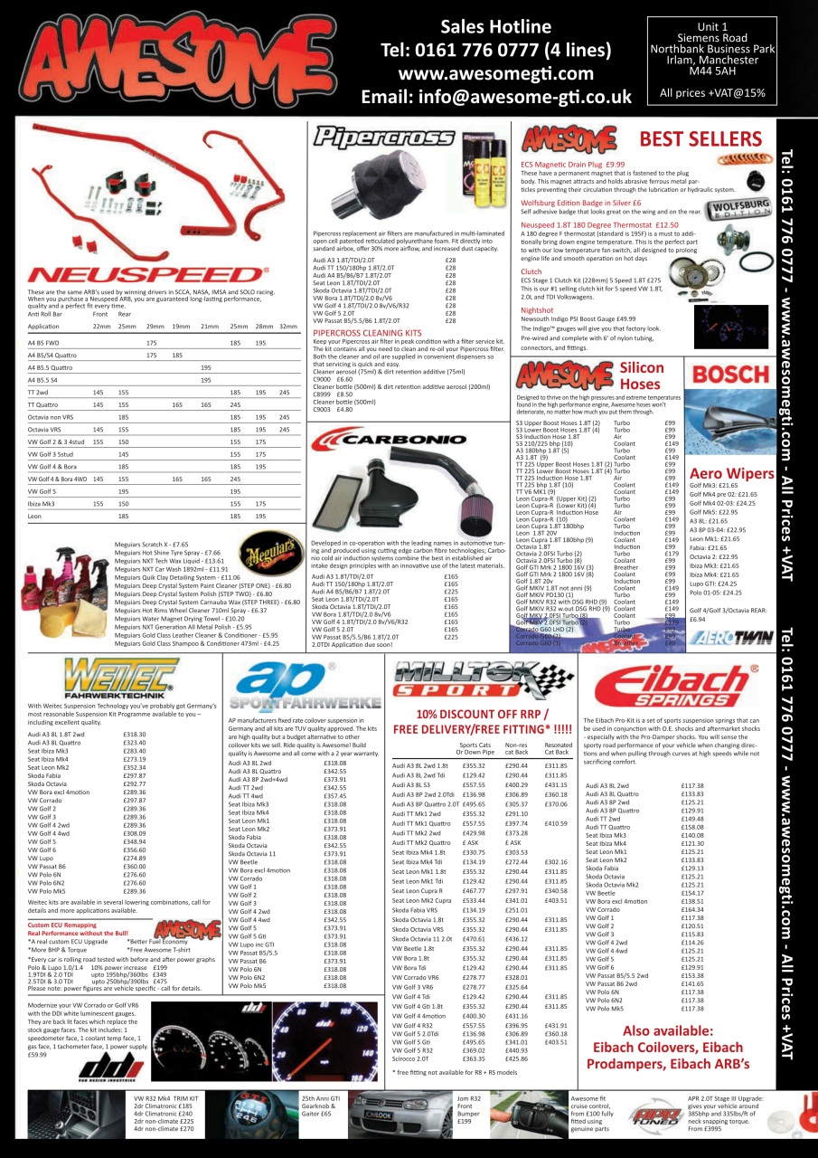 Performance VW Preview Pages