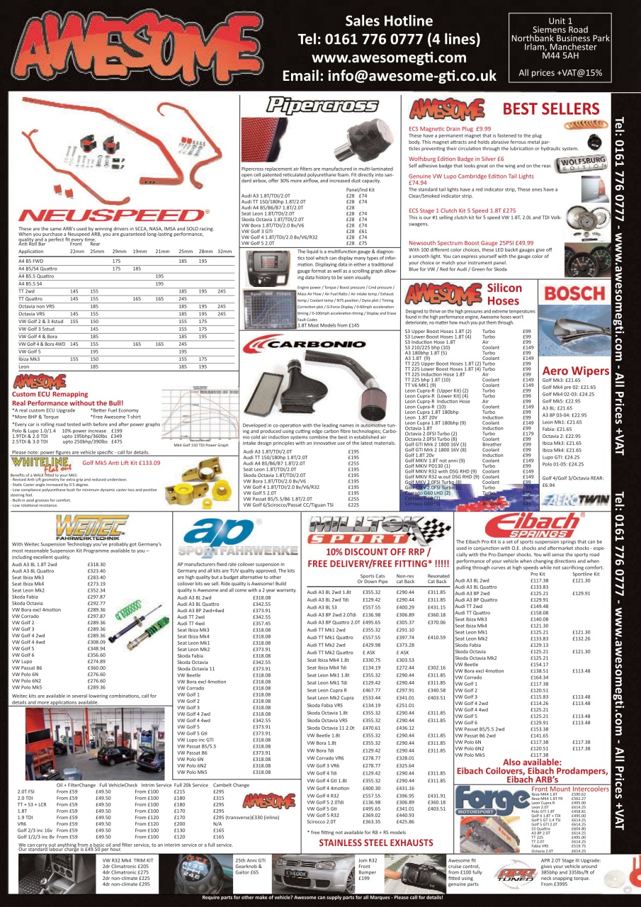 Performance VW Preview Pages