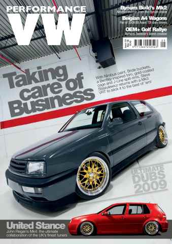 Performance VW issue May 2009