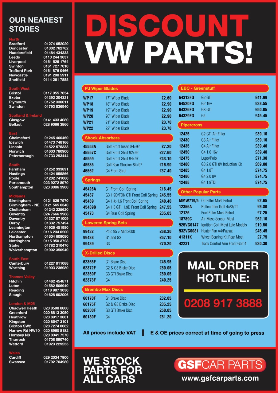 Performance VW Preview Pages