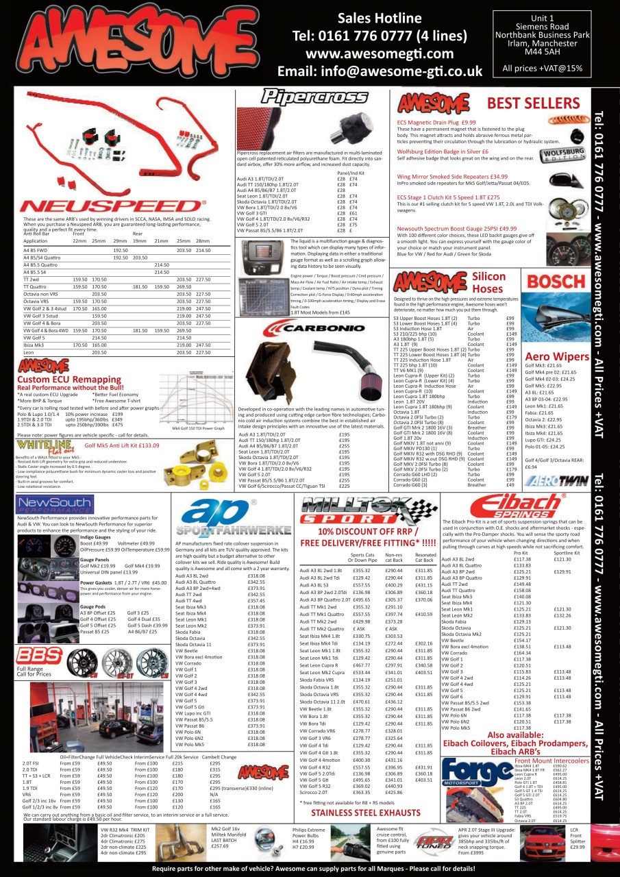 Performance VW Preview Pages