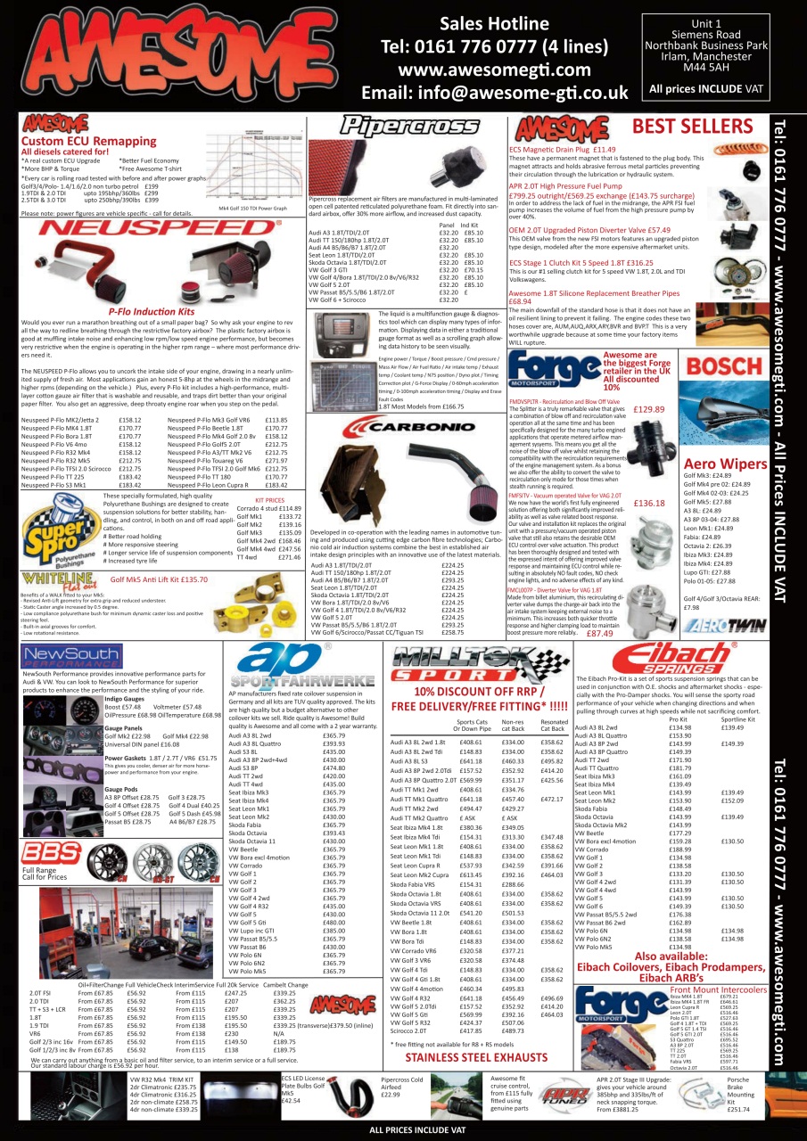 Performance VW Preview Pages