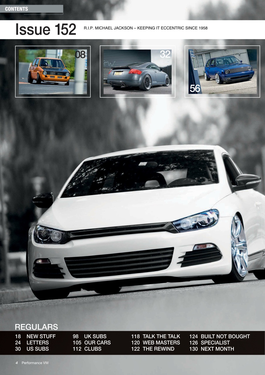Performance VW Preview Pages