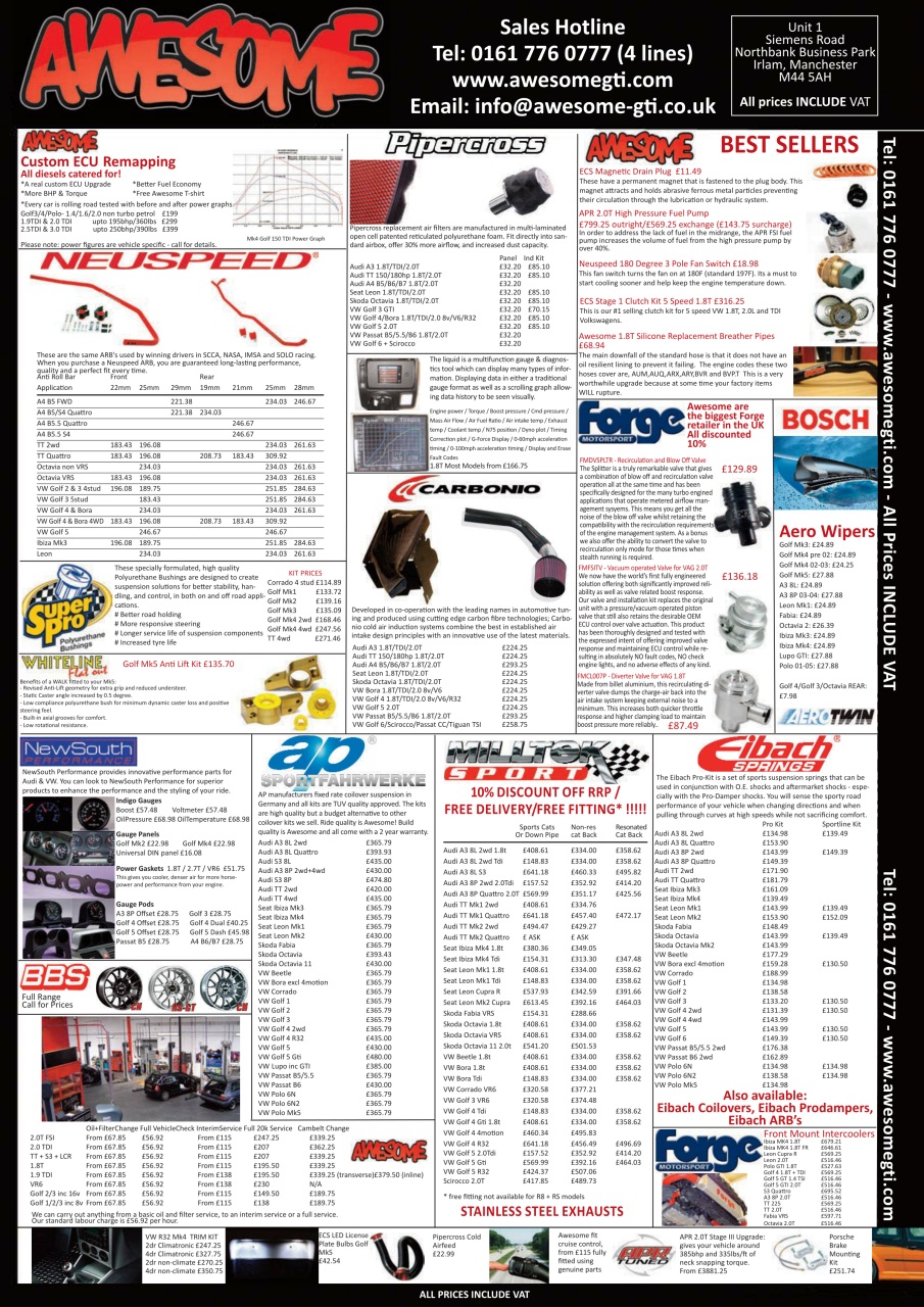 Performance VW Preview Pages