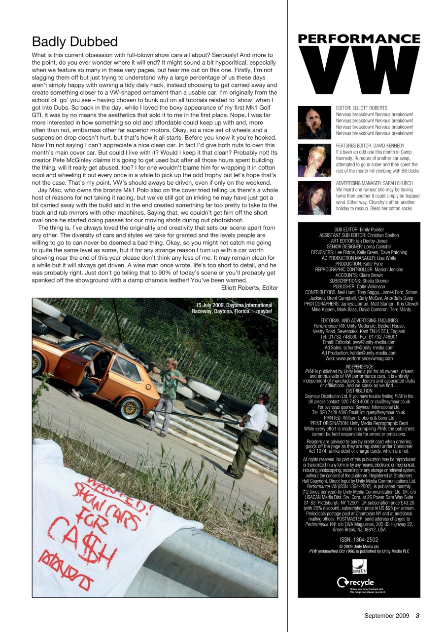 Performance VW Preview Pages