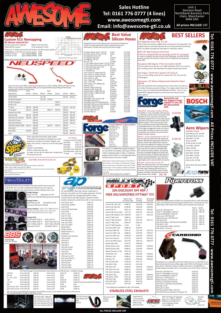 Performance VW Preview Pages