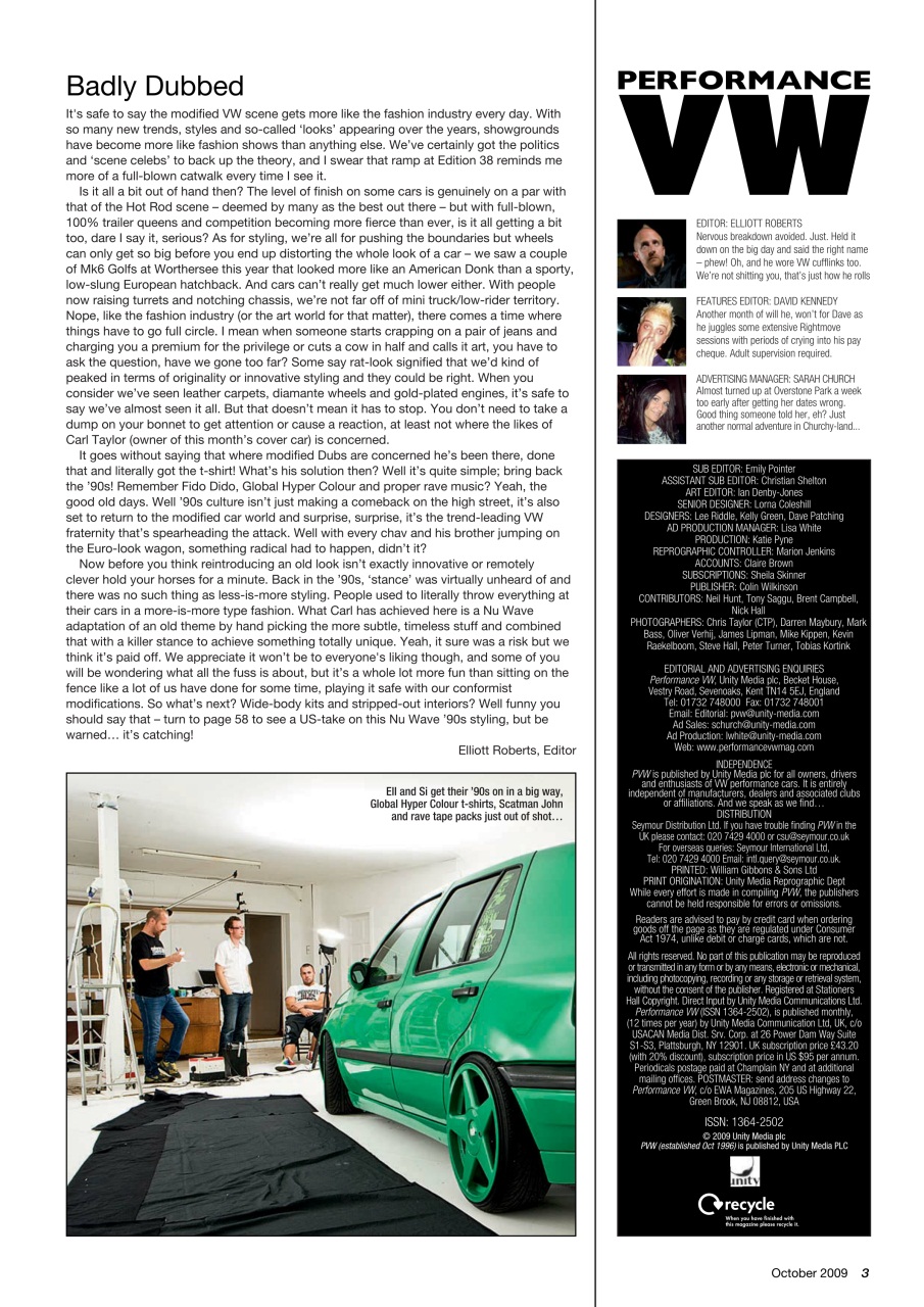 Performance VW Preview Pages