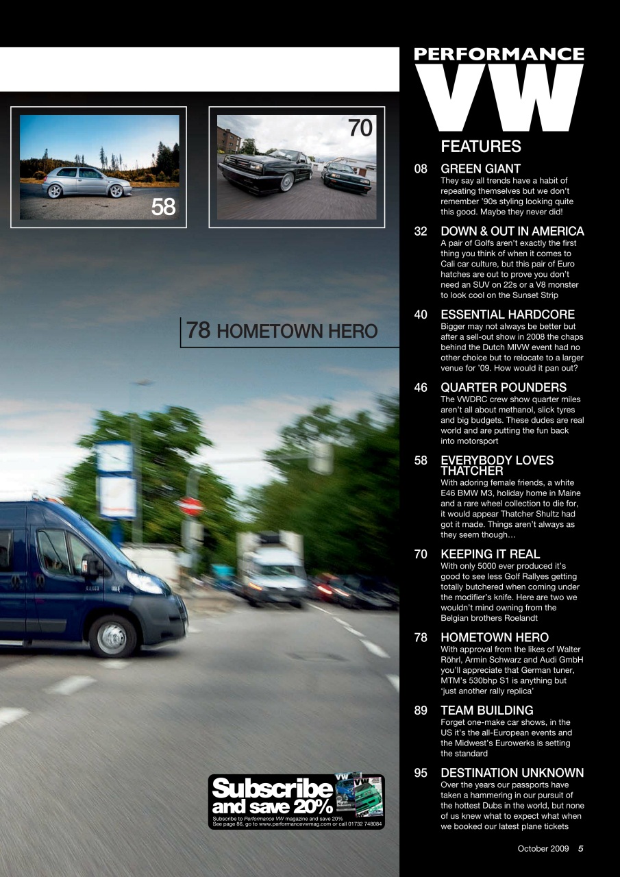 Performance VW Preview Pages