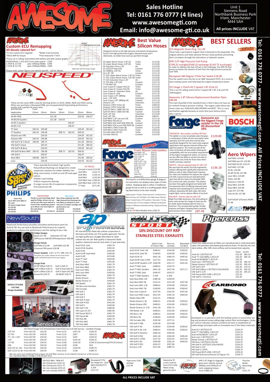 Performance VW Preview Pages