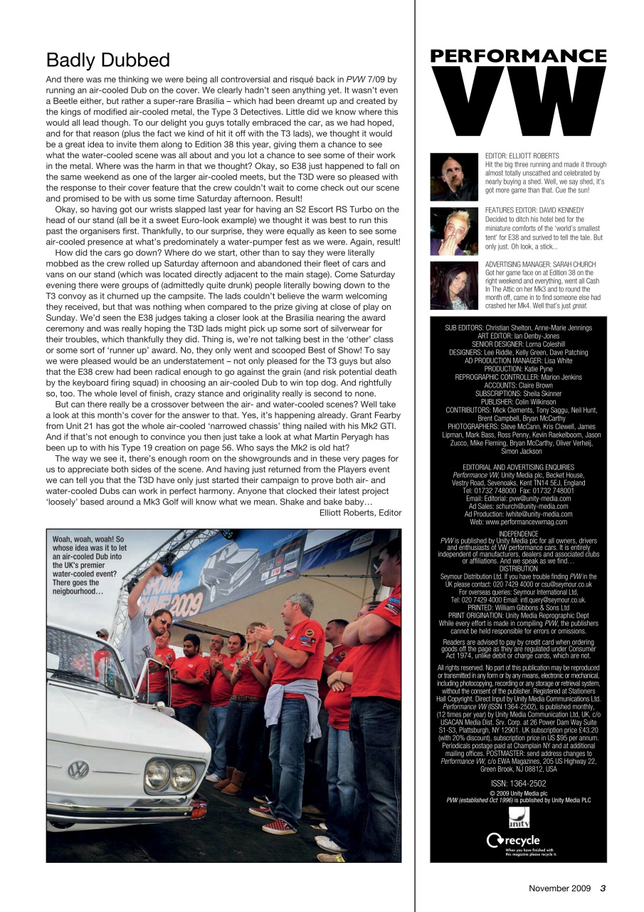 Performance VW Preview Pages