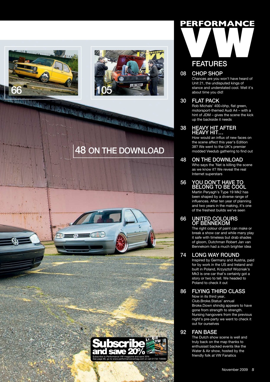 Performance VW Preview Pages