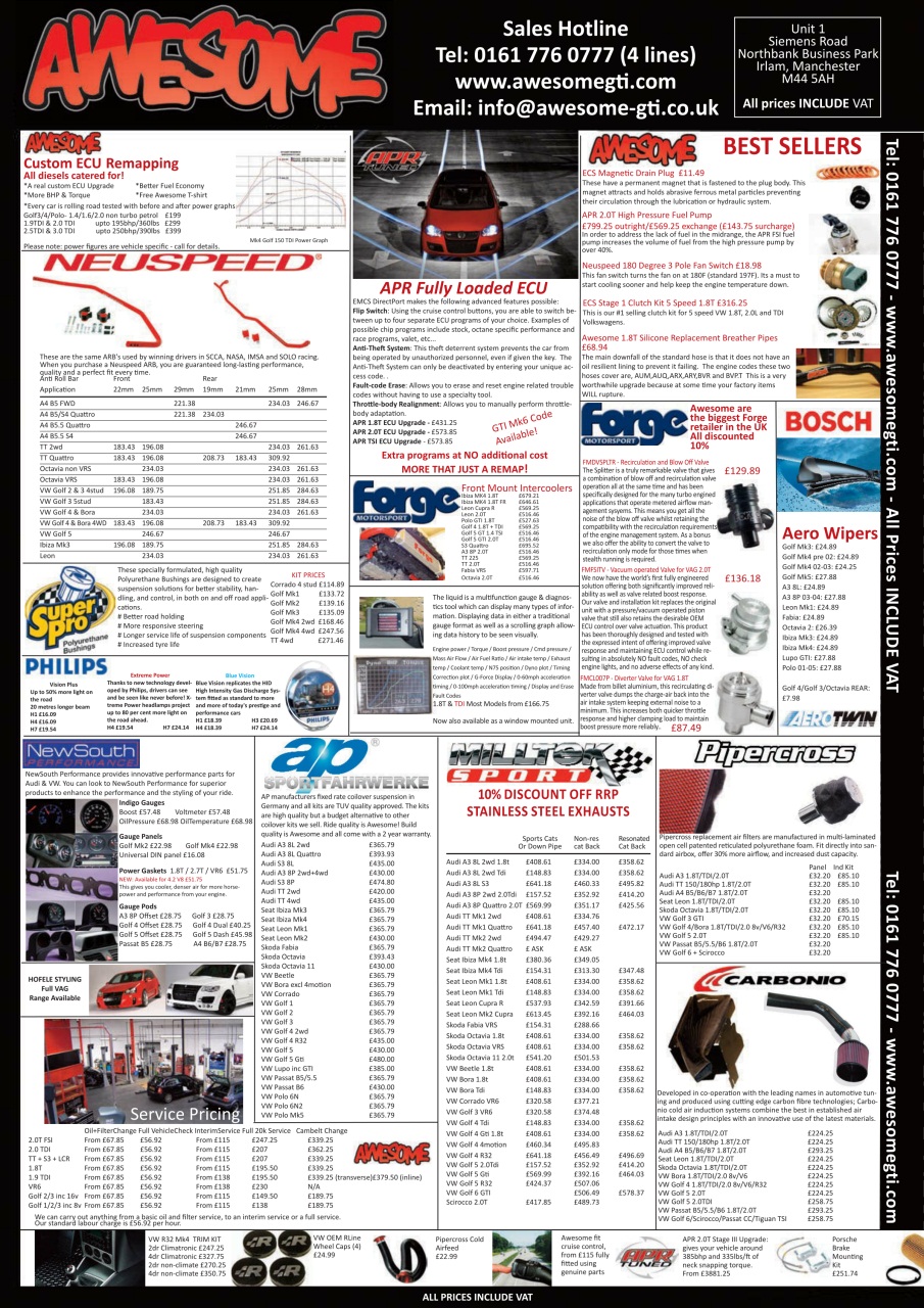 Performance VW Preview Pages