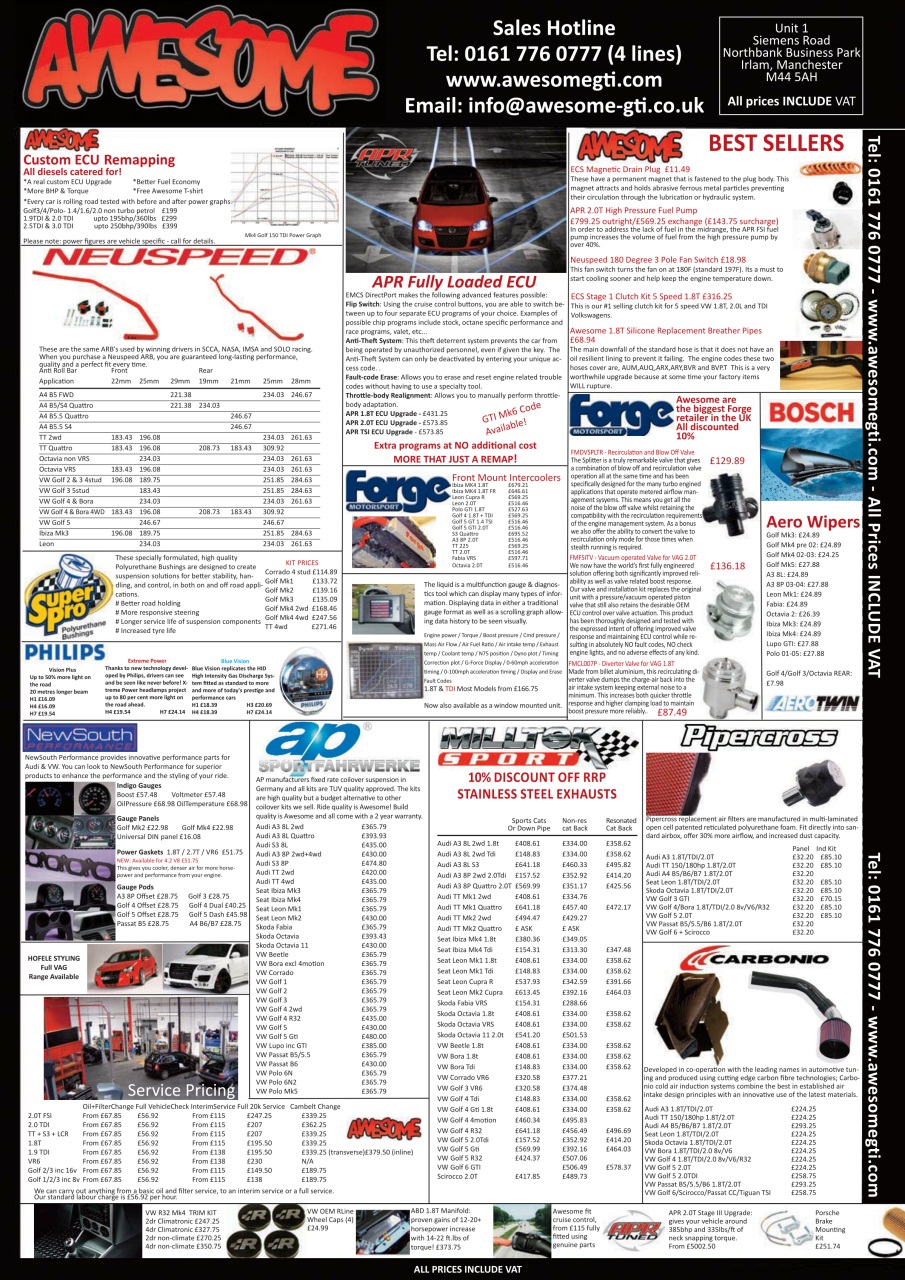 Performance VW Preview Pages