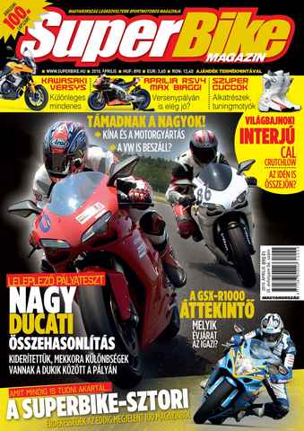 SuperBike Hungary issue April 2010