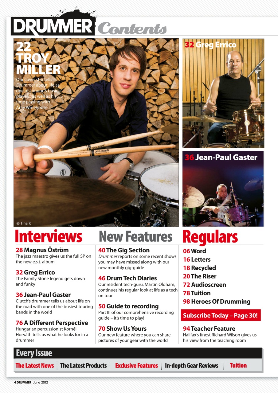 iDrum magazine: Never miss a beat Preview Pages