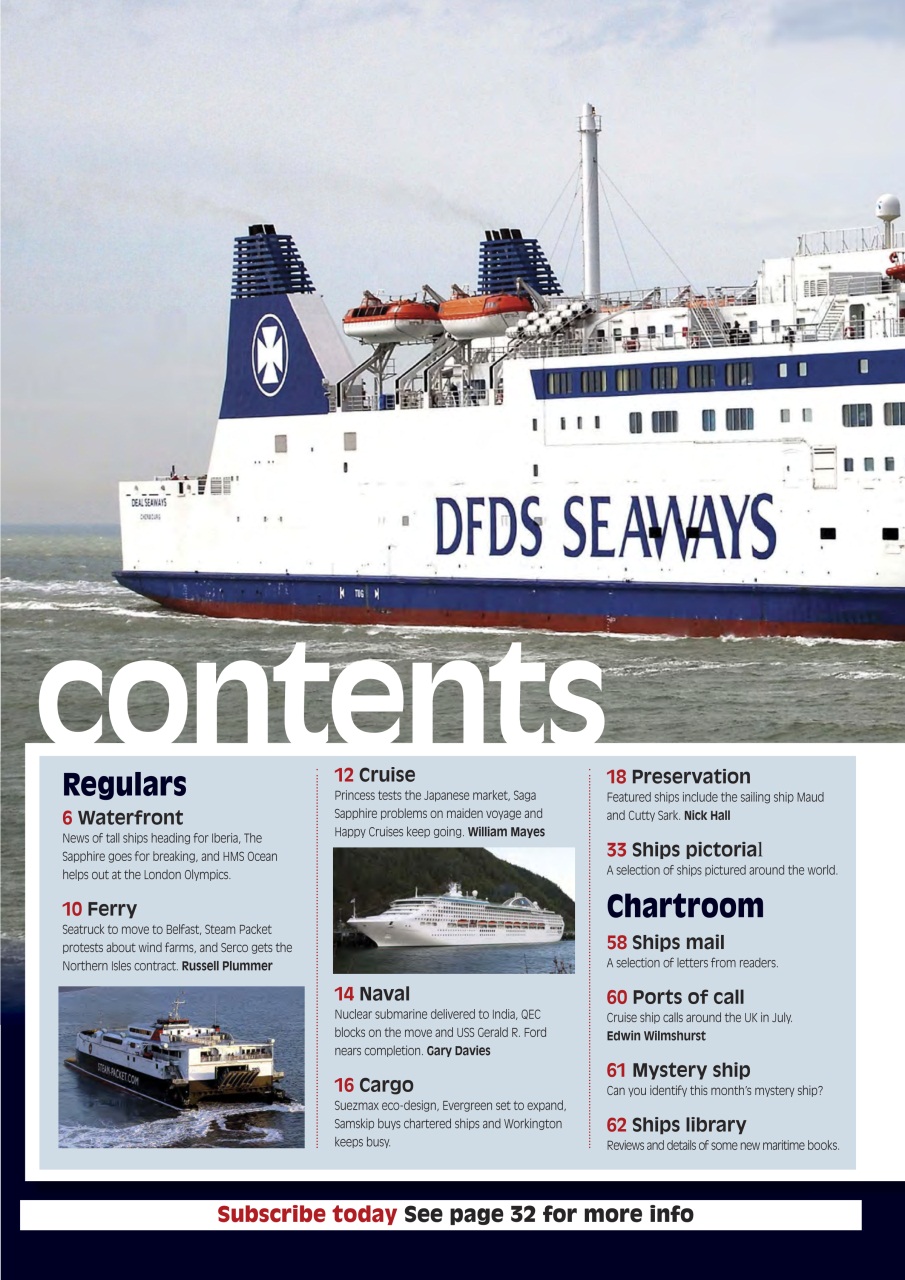 Ships Monthly Preview Pages