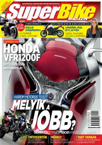 SuperBike Hungary issue February 2010