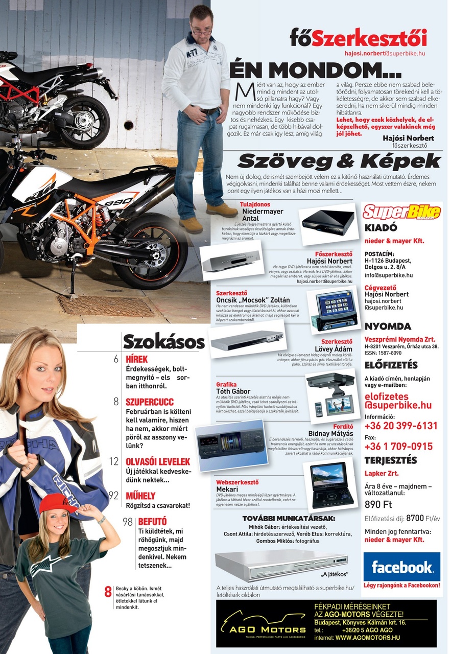 SuperBike Hungary Preview Pages