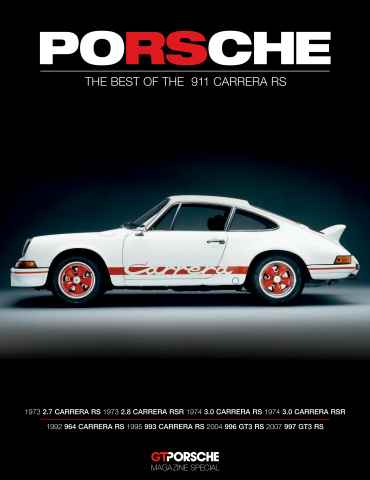 The Best of the 911 Carrera RS issue The Best of the 911 Carrera RS