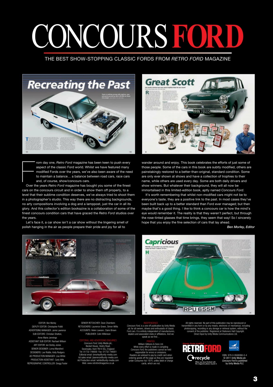 Retro Ford Preview Pages