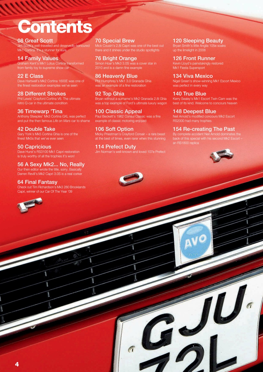 Retro Ford Preview Pages