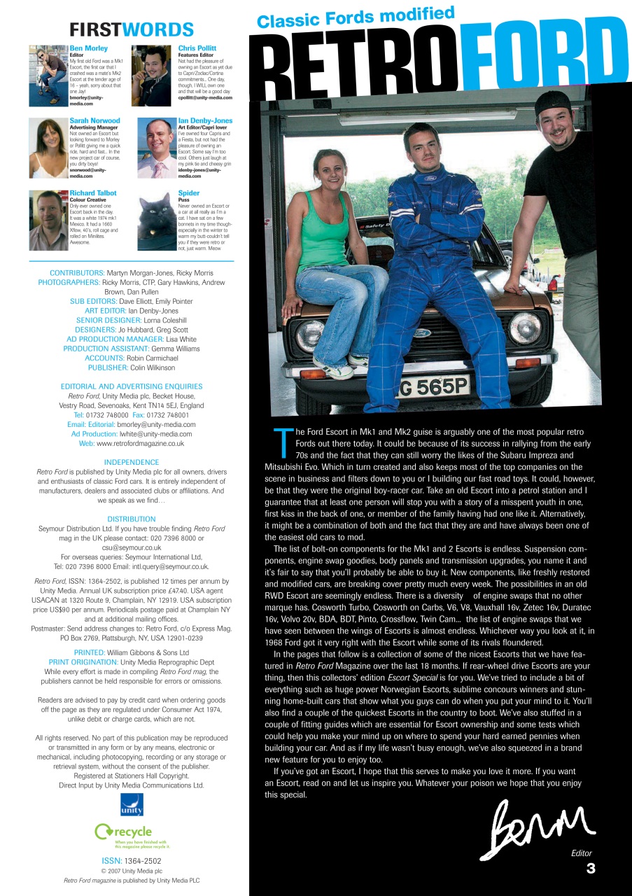 Retro Ford Preview Pages