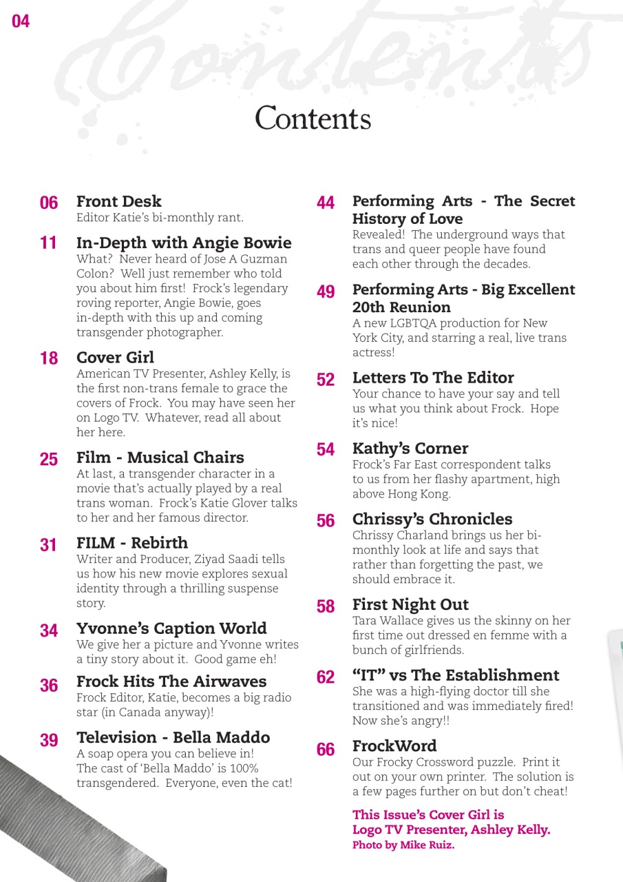 Frock Magazine Preview Pages