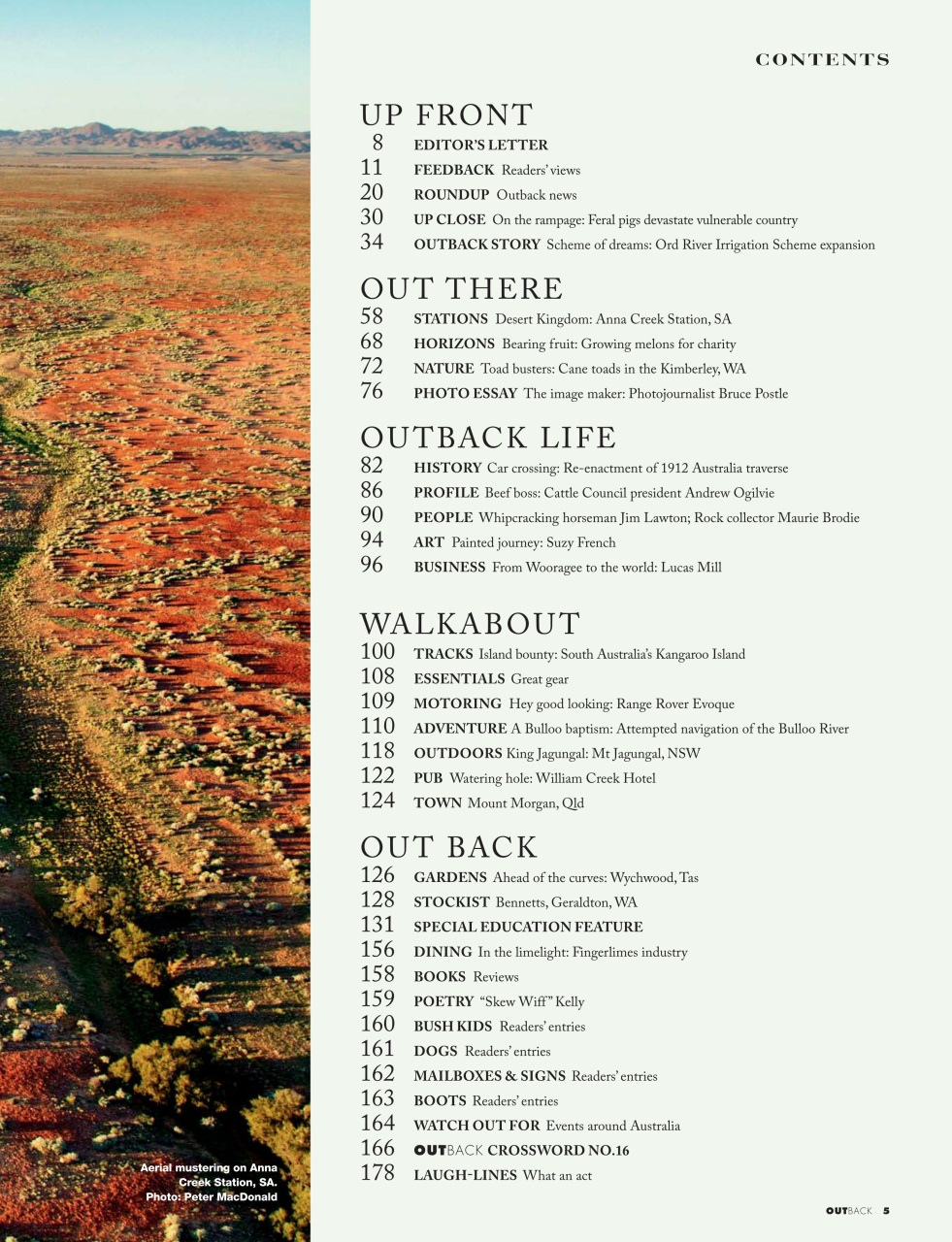 OUTBACK Magazine Preview Pages