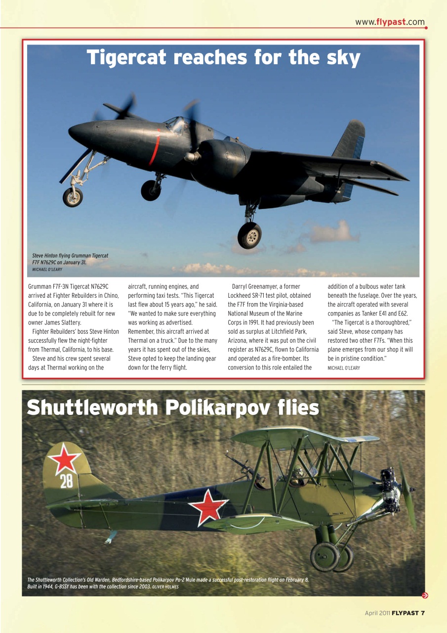 FlyPast Preview Pages