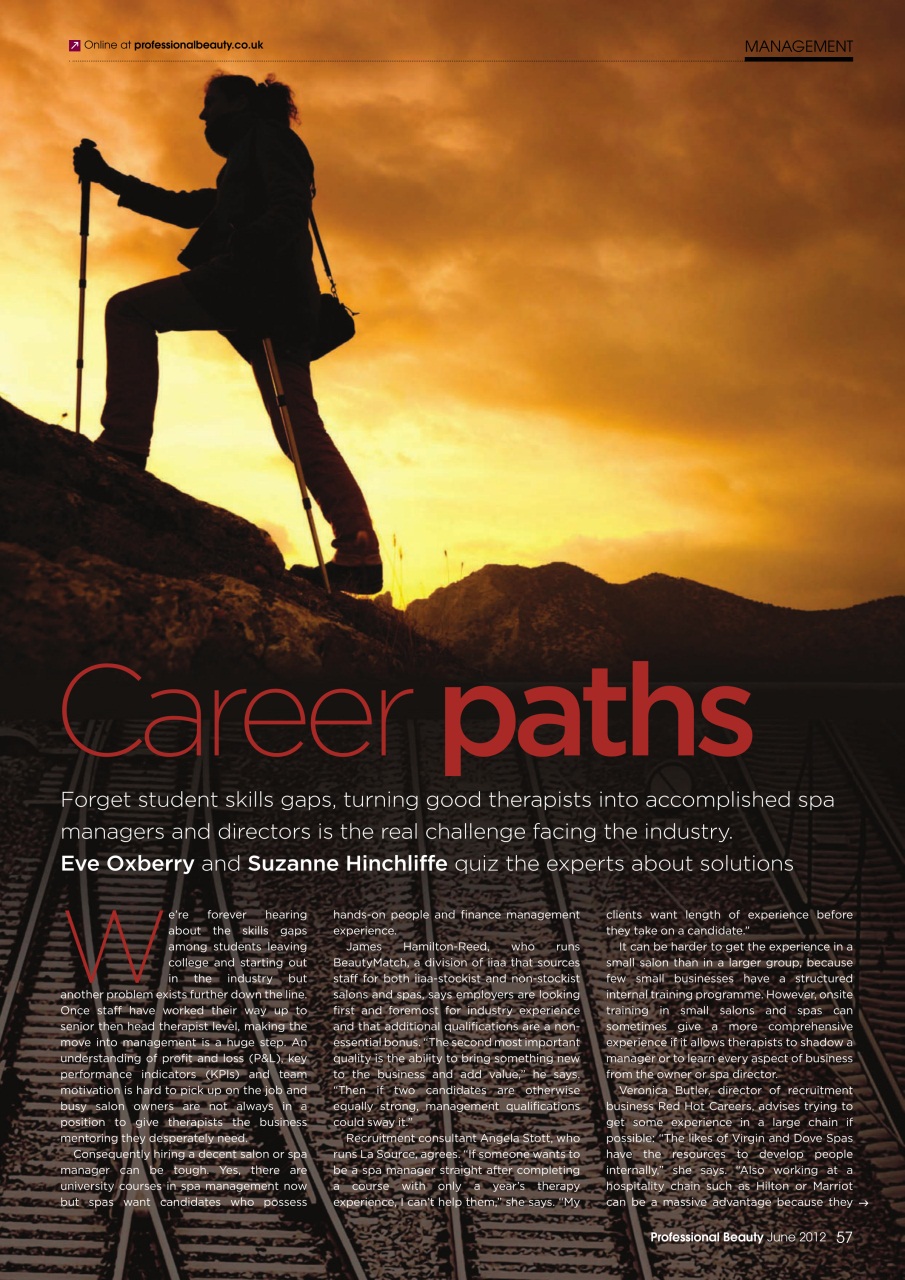 Professional Beauty Preview Pages