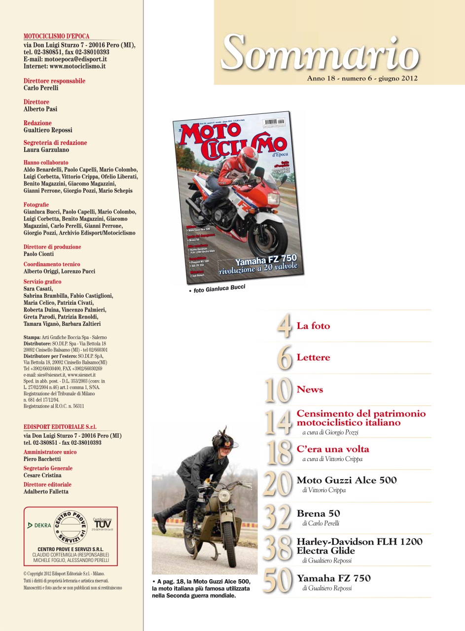 Motociclismo d'Epoca Preview Pages
