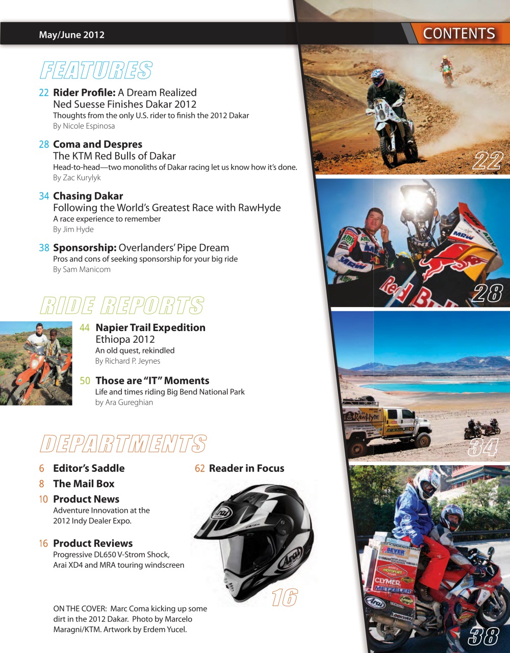 Adventure Motorcycle Preview Pages