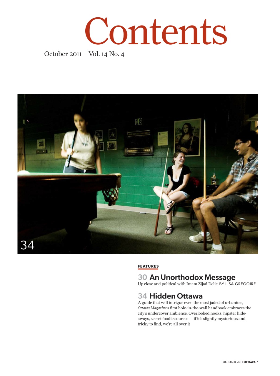 Ottawa Magazine Preview Pages