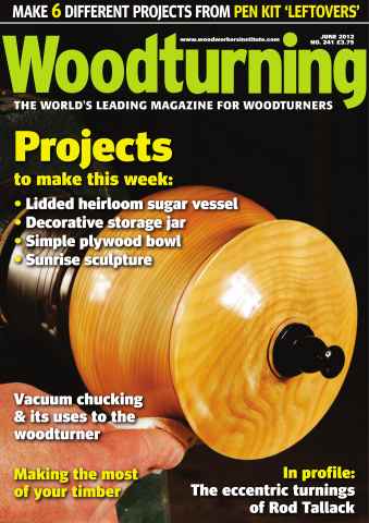 Woodturning issue June 2012