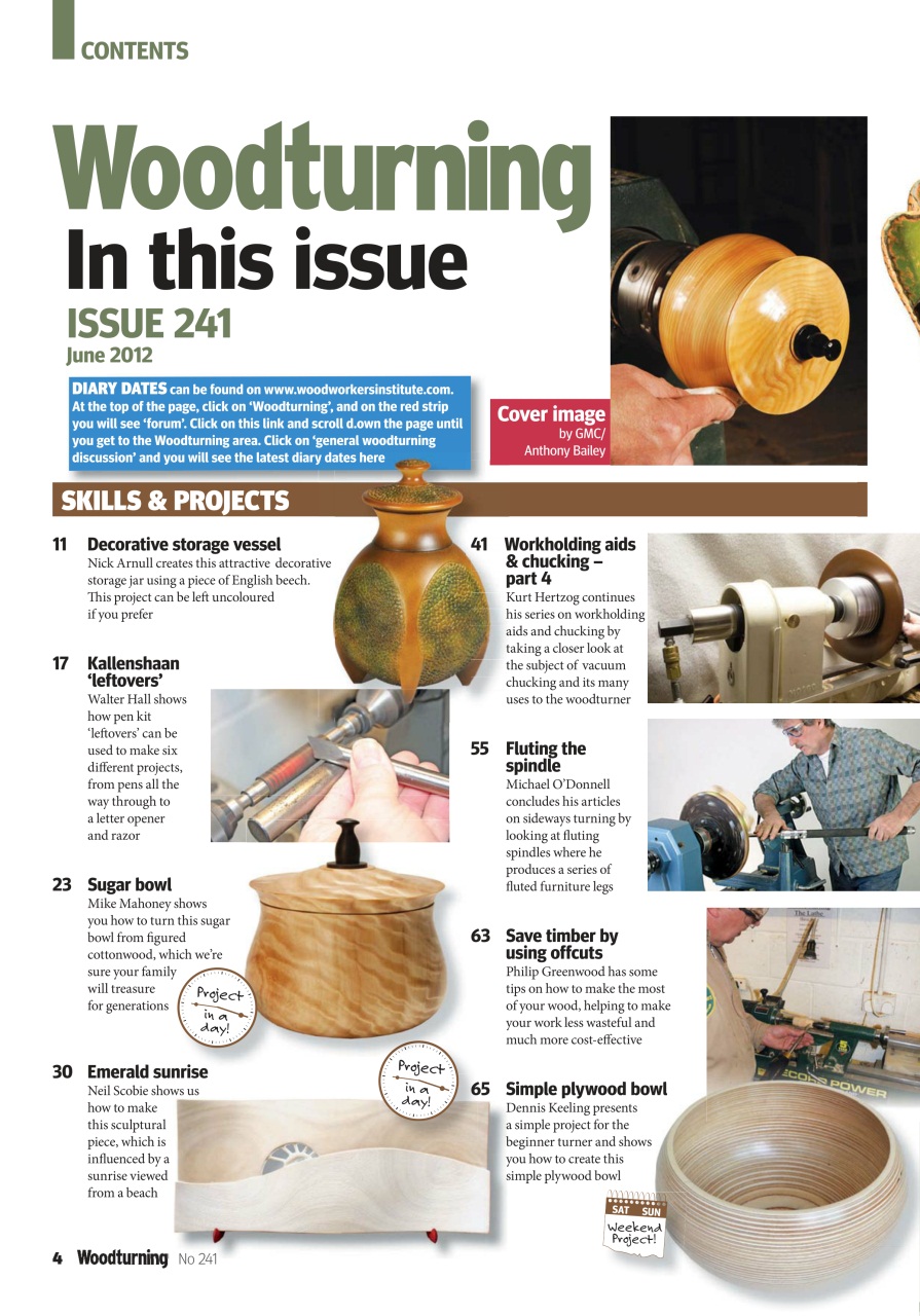 Woodturning Preview Pages