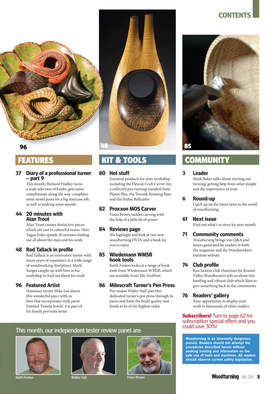 Woodturning Preview Pages