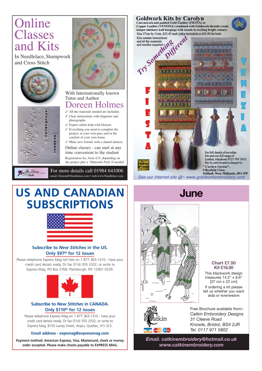 New Stitches Preview Pages