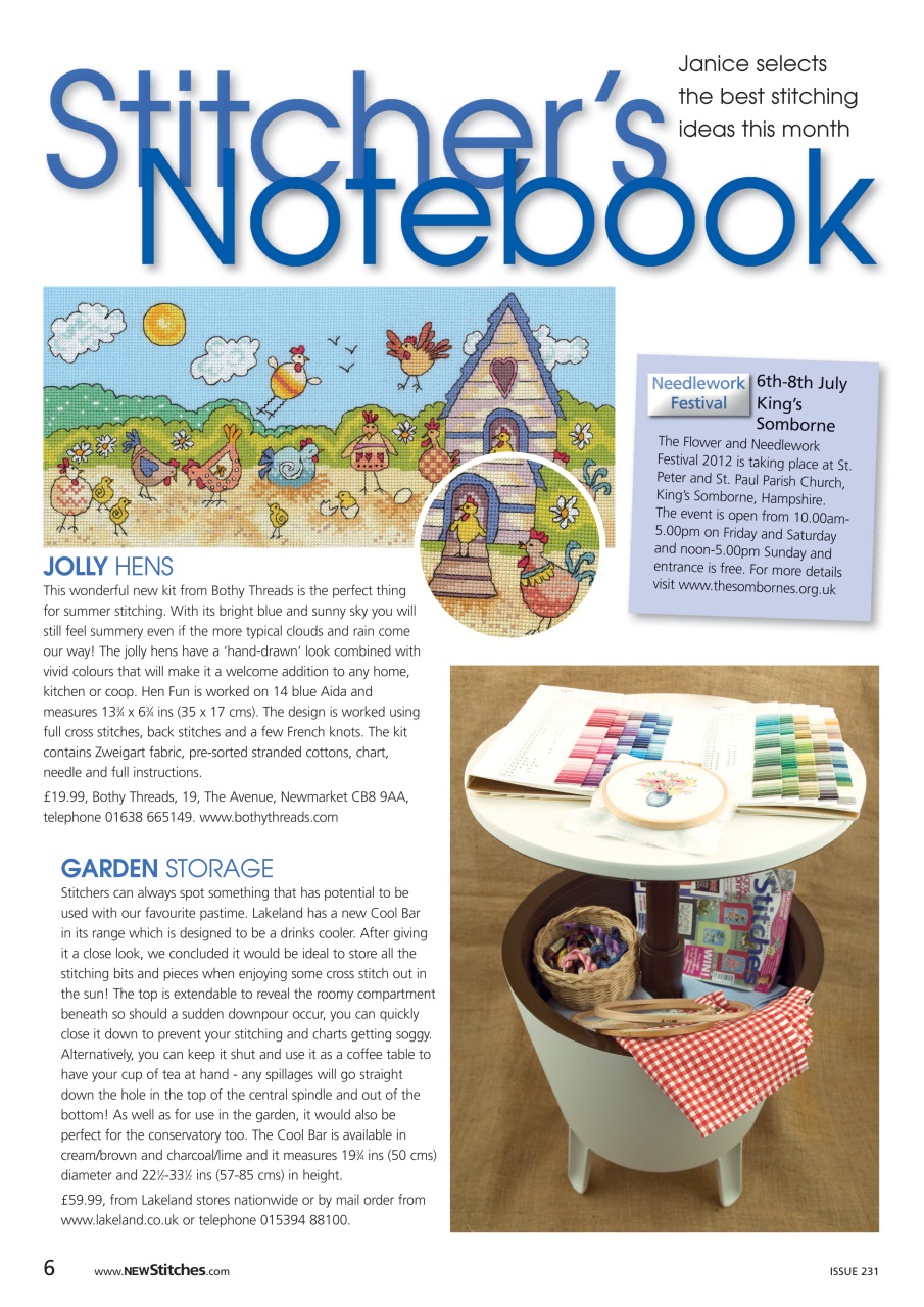 New Stitches Preview Pages