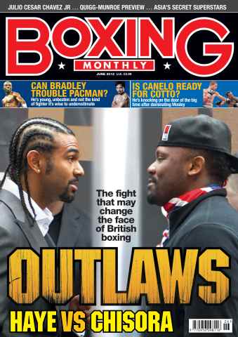Boxing Monthly issue Boxing Monthly June 2012