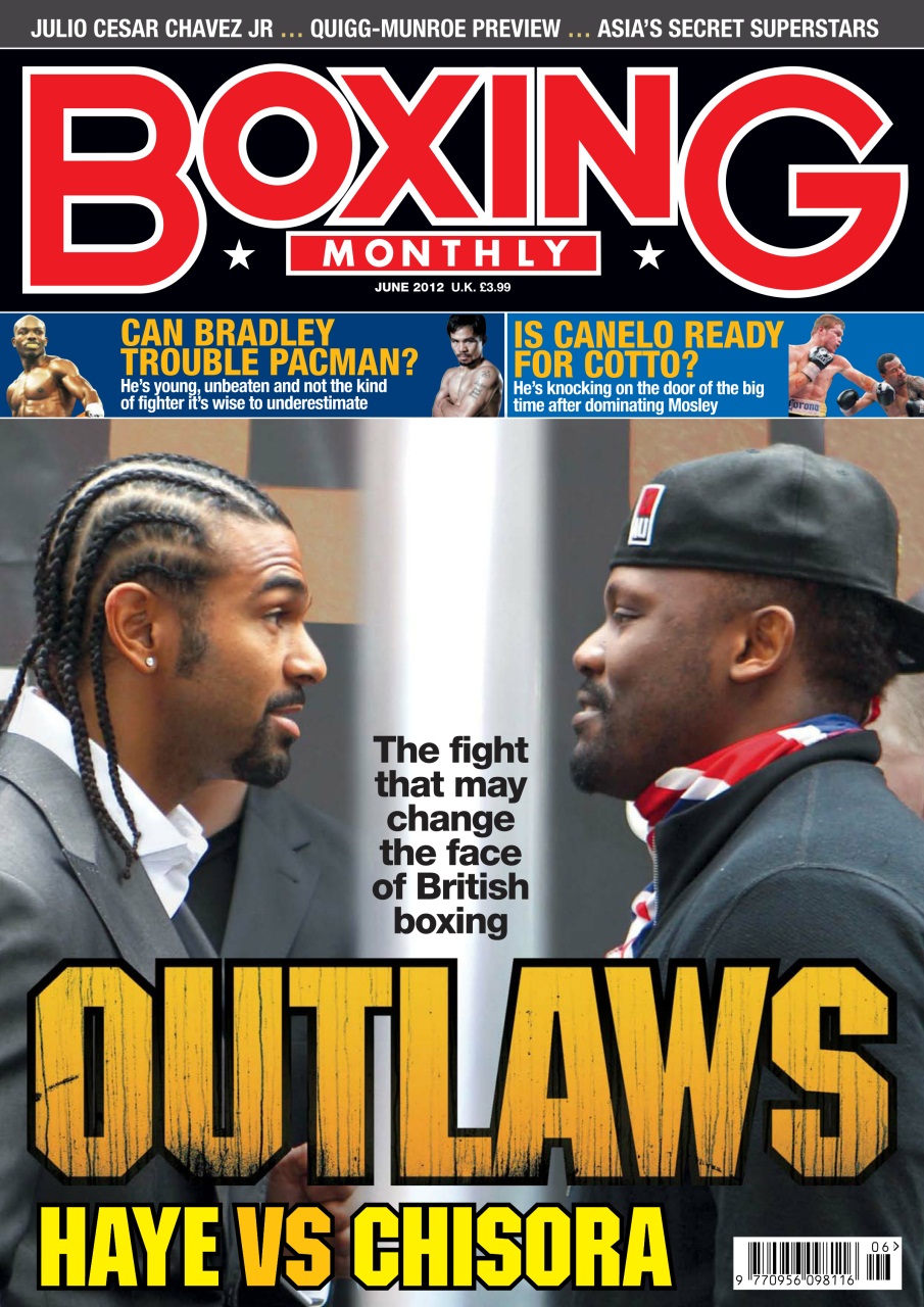 Boxing Monthly Preview Pages