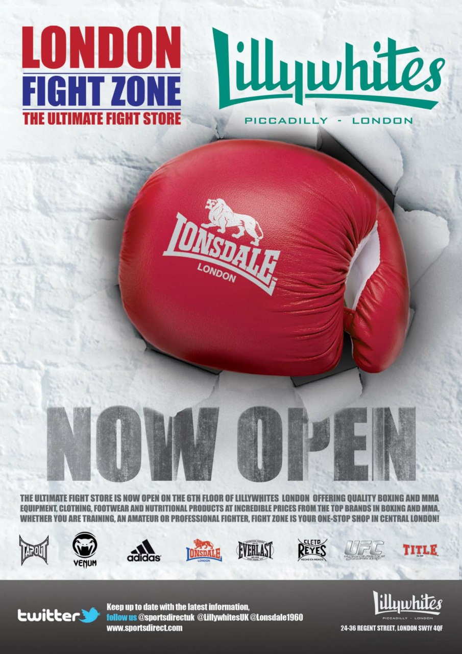 Boxing Monthly Preview Pages