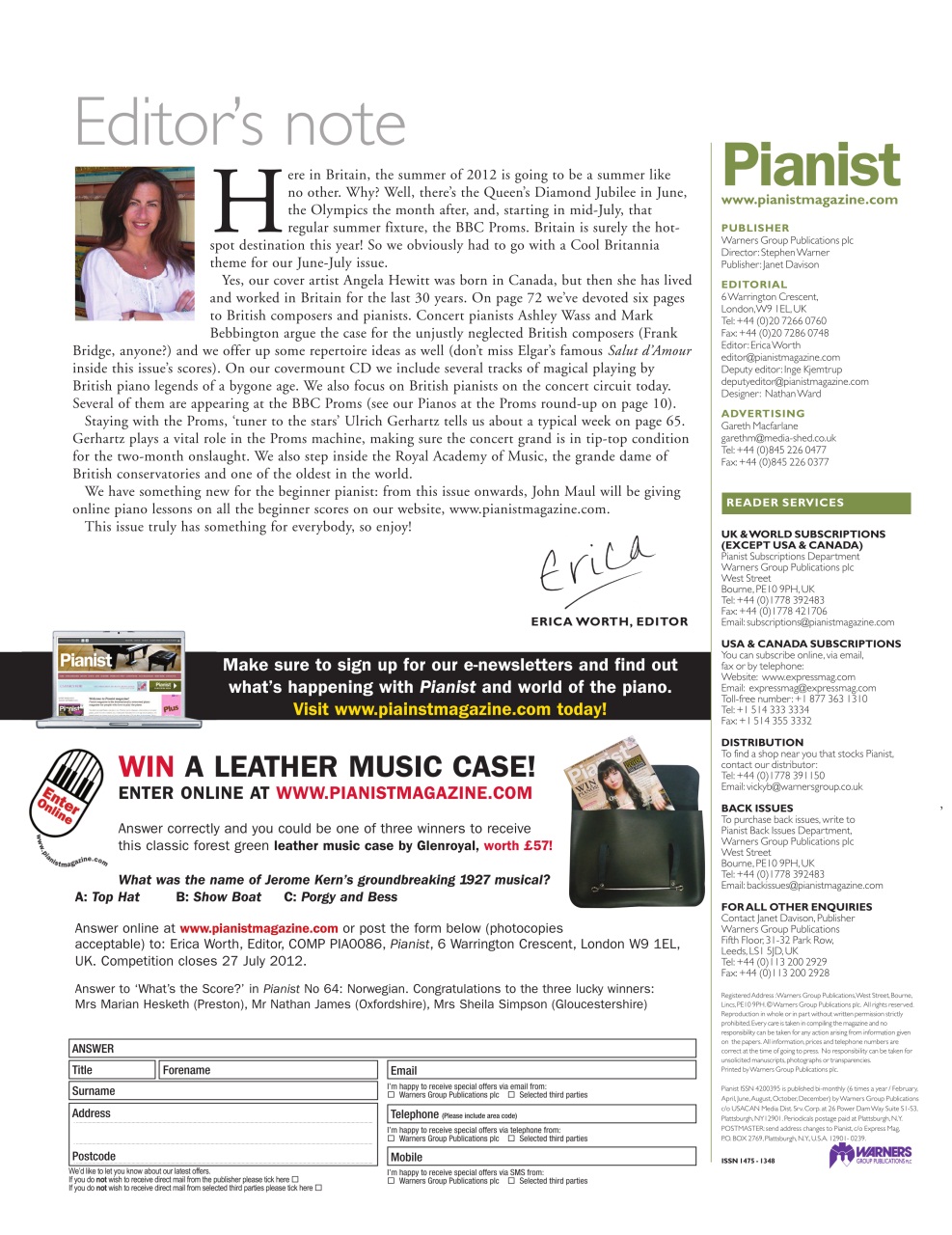 Pianist Preview Pages