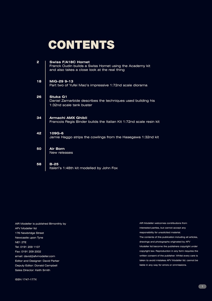 Meng AIR Modeller Preview Pages