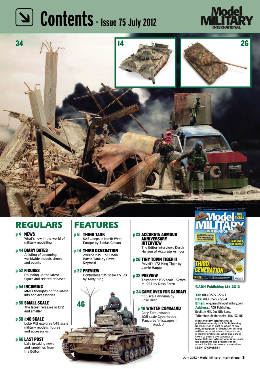 Model Military International Preview Pages