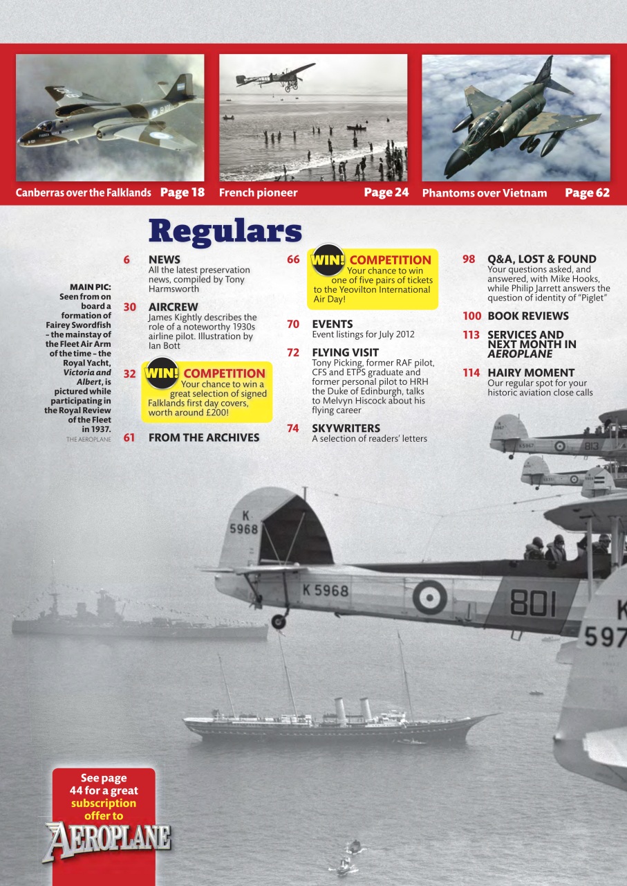 Aeroplane Preview Pages