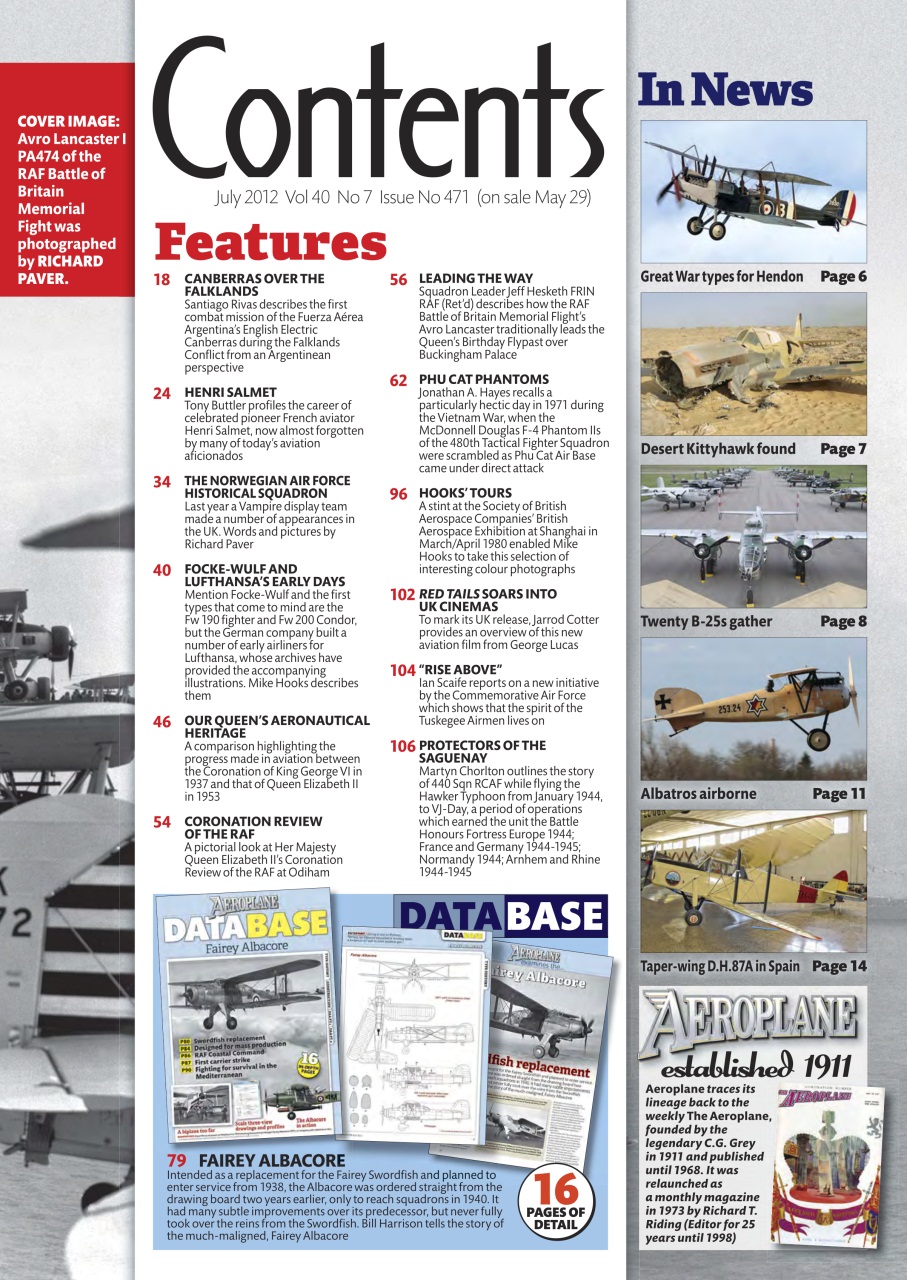 Aeroplane Preview Pages