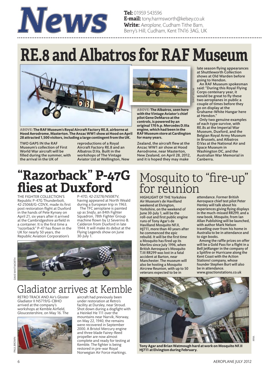 Aeroplane Preview Pages